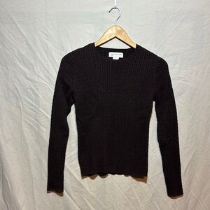Jones New York Sport Brown Sweater